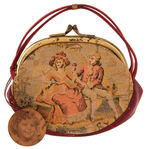 SHIRLEY TEMPLE CHILD'S HANDBAG WITH ORIGINAL TAG.