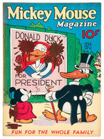 "MICKEY MOUSE MAGAZINE" VOL. 1 NO. 10 JULY 1936.