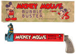 "MICKEY MOUSE BUBBLE BUSTER" BOXED GUN.