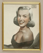 PICTURE FRAME WITH MARILYN MONROE ORIGINAL INSERT PICTURE.