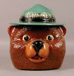 SMOKEY THE BEAR COOKIE JAR.