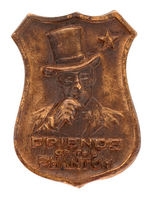 “FRIENDS OF THE PHANTOM” PULP MAGAZINE CLUB BADGE.