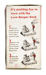 "THE LONE RANGER" BOXED PLASTIC MECHANICAL BANK.