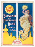 “LUNA PARK SOUVENIR AND PROGRAMME BOOK”/POSTCARD LOT.