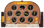 “PRE-FLIGHT TRAINER” ELABORATE SET AND “ZOOM” BOXED GAME.