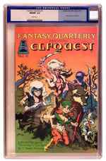 “FANTASY QUARTERLY FEATURING ELFQUEST #1” 9.8 CGC-GRADED COMIC BOOK.