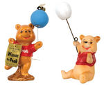 "WINNIE THE POOH" ENESCO FIGURINE PAIR.