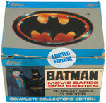 DC COMICS SUPERMAN/SUPERGIRL/BATMAN MOVIES FULL GUM CARD/STICKERS  DISPLAY BOXES.