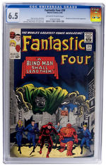 "FANTASTIC FOUR" CGC COMIC BOOK LOT.