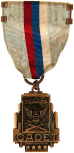 "ROA CADET" UNLISTED PENDANT VARIETY.