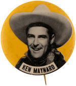 KEN MAYNARD BUTTON TRIO 1930s-1950s.