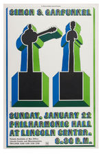 "SIMON & GARFUNKEL" CONCERT POSTER.