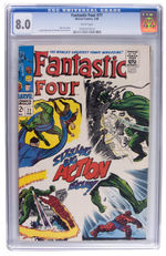 "FANTASTIC FOUR" CGC COMIC BOOK LOT.