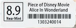 PIECE OF DISNEY MOVIE (PODM) - ALICE IN WONDERLAND PINPICS 8.9 NM.