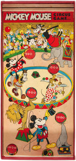 "MICKEY MOUSE CIRCUS GAME."