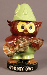 "WOODSY OWL" COOKIE JAR.