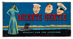 “CREATIVE CARTOON DRAWING SET” AND “BIZERTE GERTIE” BOXED GAME.