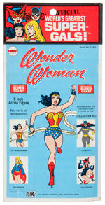 "WONDER WOMAN" KRESGE CARDED MEGO ACTION FIGURE.