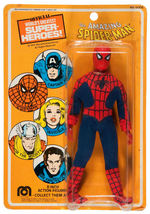 "SPIDER-MAN" CARDED MEGO ACTION FIGURE.