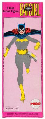 "BATGIRL" BOXED MEGO ACTION FIGURE.