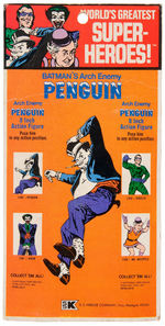 "PENGUIN" KRESGE CARDED MEGO ACTION FIGURE.