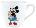 "MICKEY MOUSE" SERIES BAVARIAN CHINA LOT FEATURING MINNIE MOUSE.