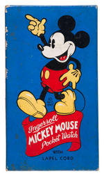 "INGERSOLL MICKEY MOUSE LAPEL WATCH" BOXED.