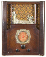 "MICKEY" MOUSE RARE AND EXCEPTIONAL LARGE RADIO BY PHILCO FROM ARGENTINA.