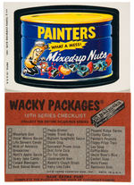 "WACKY PACKAGES 10TH SERIES" SET.