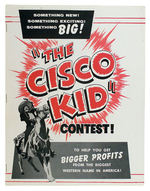 “THE CISCO KID NAME-THE-PONY CONTEST” PROMOTION KIT.