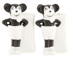 MICKEY MOUSE DEAN'S RAG STYLE CHINA SALT & PEPPER SET.