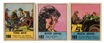 "TOM MIX/BUCK JONES BIG LITTLE BOOK" STRIP CARDS.