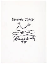 "GILLIGAN'S ISLAND" SIGNED PAIR.