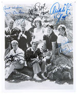 "GILLIGAN'S ISLAND" SIGNED PAIR.