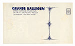 FLEETWOOD MAC-PINK FLOYD-THE WHO GRANDE BALLROOM CONCERT POSTCARD.