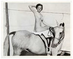 "LADY GODIVA"  NYWF 1939 NEWS SERVICE PHOTO.