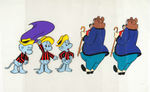 "THE POGO SPECIAL BIRTHDAY SPECIAL" CHUCK JONES FIVE PIECE ANIMATION CEL GROUP.