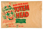 "SPACE PATROL - MAN-FROM-MARS" - TOTEM HEAD PREMIUM W/ENVELOPE.