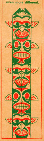 "SPACE PATROL - MAN-FROM-MARS" - TOTEM HEAD PREMIUM W/ENVELOPE.