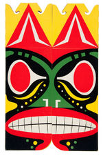 "SPACE PATROL - MAN-FROM-MARS" - TOTEM HEAD PREMIUM W/ENVELOPE.