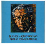 MAURICE RAVEL LP SET WITH DAN HOWARD ORIGINAL PAINTING.