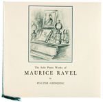 MAURICE RAVEL LP SET WITH DAN HOWARD ORIGINAL PAINTING.