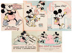 MICKEY MOUSE BIRTHDAY CARDS/INVITATIONS.