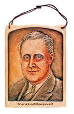 FDR SUPERB "IVOREX" WALL PLAQUE.