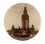 PAN-AMERICAN EXPOSITION GROUP OF THREE POCKET MIRRORS.