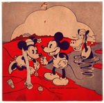 EXCEPTIONAL BOXED "MICKEY MOUSE SAND SET."