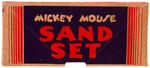 EXCEPTIONAL BOXED "MICKEY MOUSE SAND SET."