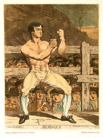 "THE PRIZE RING" ILLUSTRATED BRITISH BOXING BOOK.