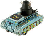 "V-2" SPACE TANK AKA ROBBY THE ROBOT TANK BATTERY-OPERATED TOY (COLOR VARIETY).