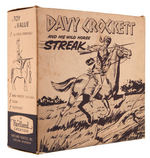 "DAVY CROCKETT AND HIS WILD HORSE STREAK" HARTLAND SERIES BOXED FIGURE #807.